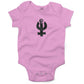 Feminist Infant Bodysuit or Raglan Tee-Organic Pink-3-6 months