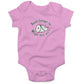 Don't Forget To Wipe My Ass Infant Bodysuit or Raglan Tee-Organic Pink-3-6 months