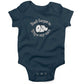 Don't Forget To Wipe My Ass Infant Bodysuit or Raglan Tee-Organic Pacific Blue-3-6 months