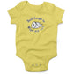 Don't Forget To Wipe My Ass Infant Bodysuit or Raglan Tee-Yellow-3-6 months