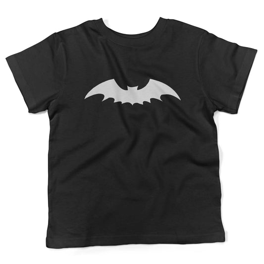 Gothic Bat Toddler Shirt-Organic Black-2T