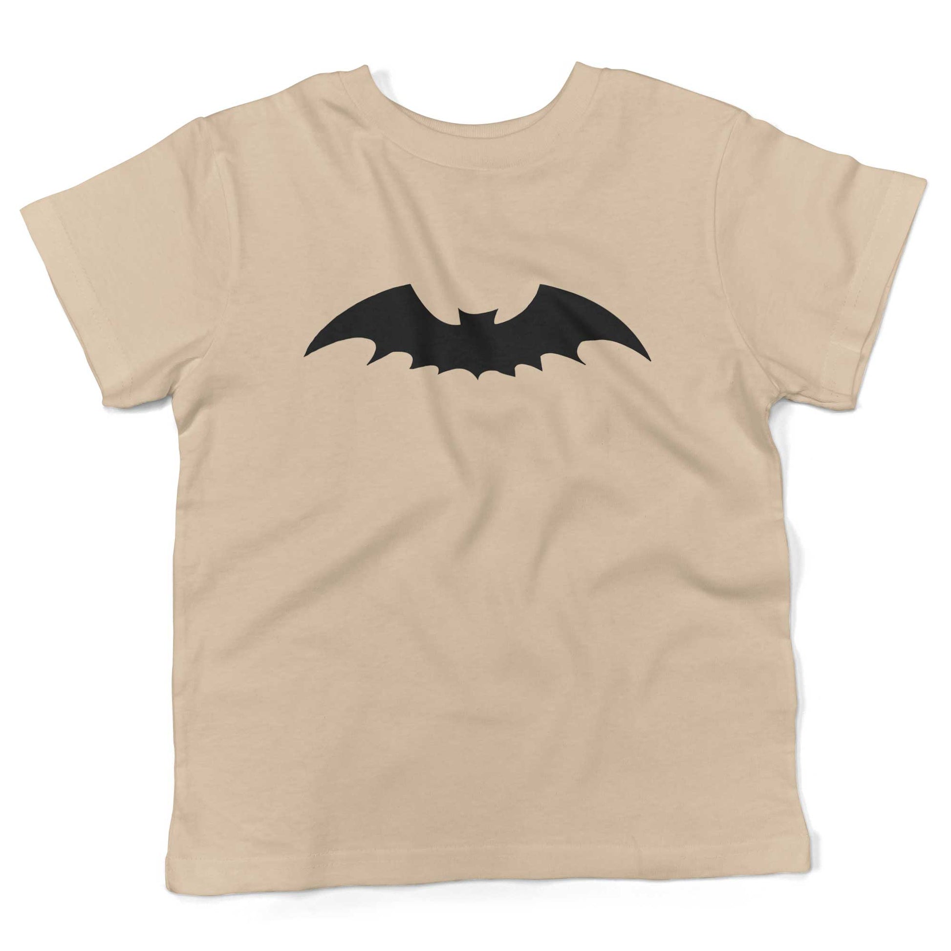 Gothic Bat Toddler Shirt-Organic Natural-2T