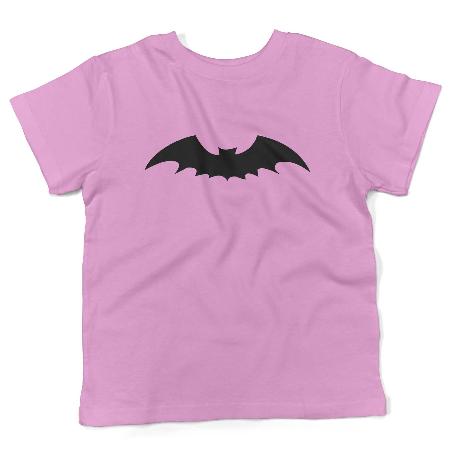 Gothic Bat Toddler Shirt-Organic Pink-2T