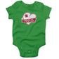 Mom Tattoo Heart Infant Bodysuit or Raglan Tee-Grass Green-3-6 months