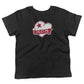 Mom Tattoo Heart Toddler Shirt-Organic Black-2T