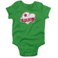Dad Tattoo Heart Infant Bodysuit or Raglan Tee-Grass Green-3-6 months
