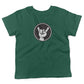 Rock Hand Symbol Toddler Shirt-Kelly Green-2T