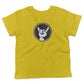 Rock Hand Symbol Toddler Shirt-Sunshine Yellow-2T