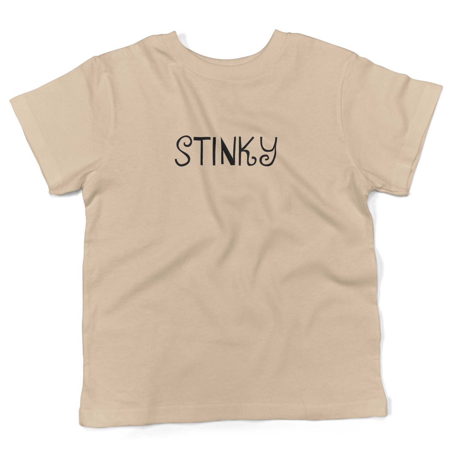 Stinky Toddler Shirt-Organic Natural-2T