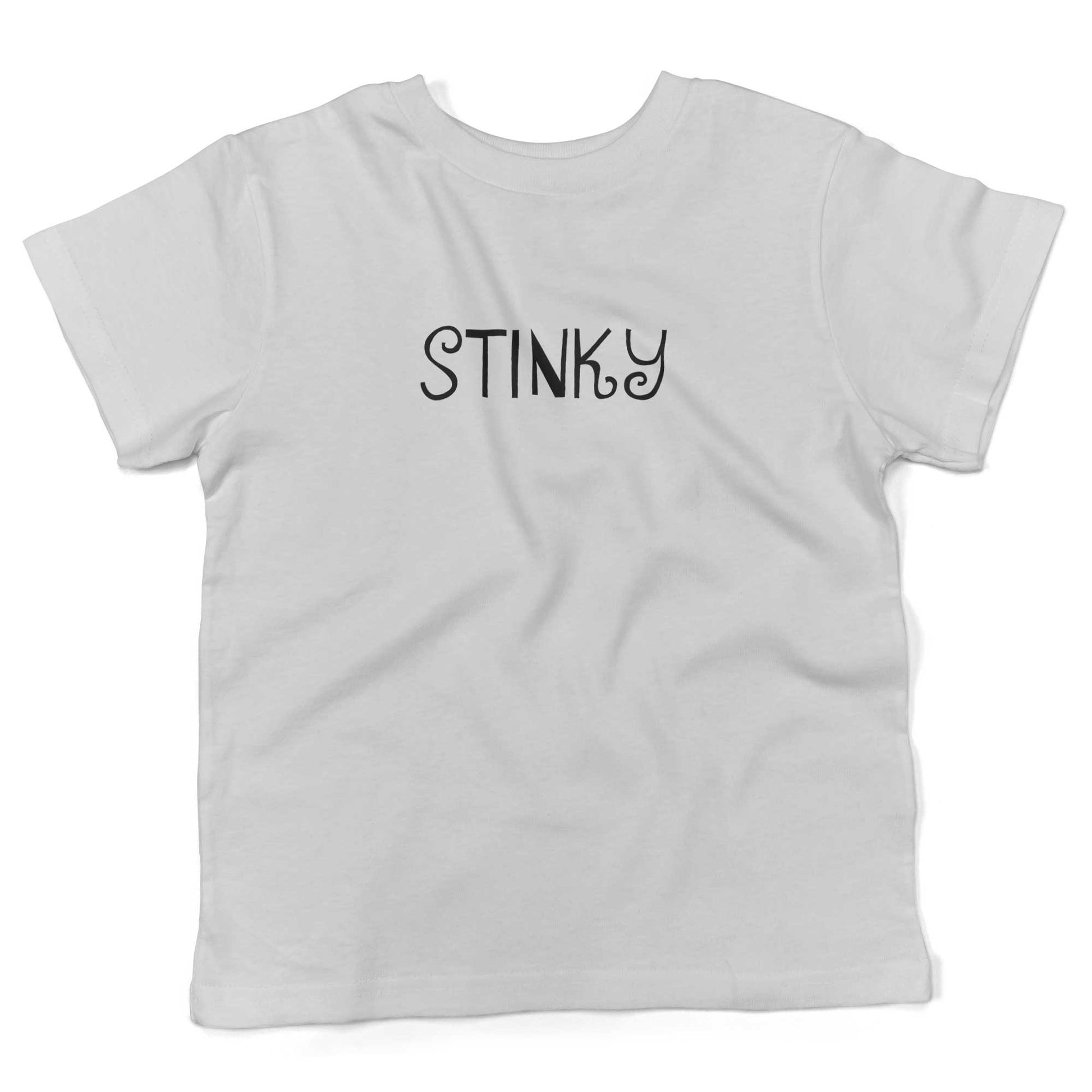 Stinky Toddler Shirt-White-2T