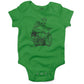 Day of the Dead Bikers Infant Bodysuit or Raglan Tee-Grass Green-3-6 months