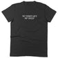 He Thinks He's My Daddy Unisex Or Women's Cotton T-shirt-Black-Woman