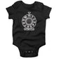 Turn It Up To 11 Infant Bodysuit or Raglan Baby Tee-Organic Black-3-6 months