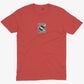 Vinyl Rules Unisex Or Women's Cotton T-shirt-Red-Unisex