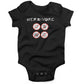 Herbivore Infant Bodysuit or Raglan Tee-Organic Black-3-6 months