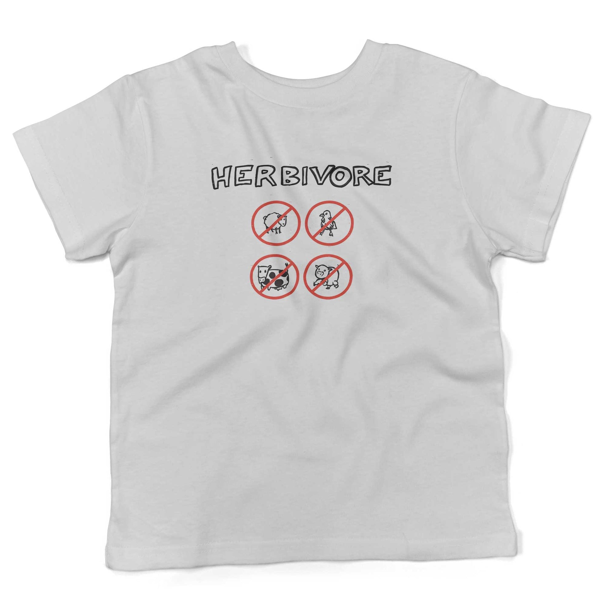 Herbivore Toddler Shirt-White-2T