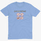 Herbivore Unisex Or Women's Cotton T-shirt-Baby Blue-Unisex