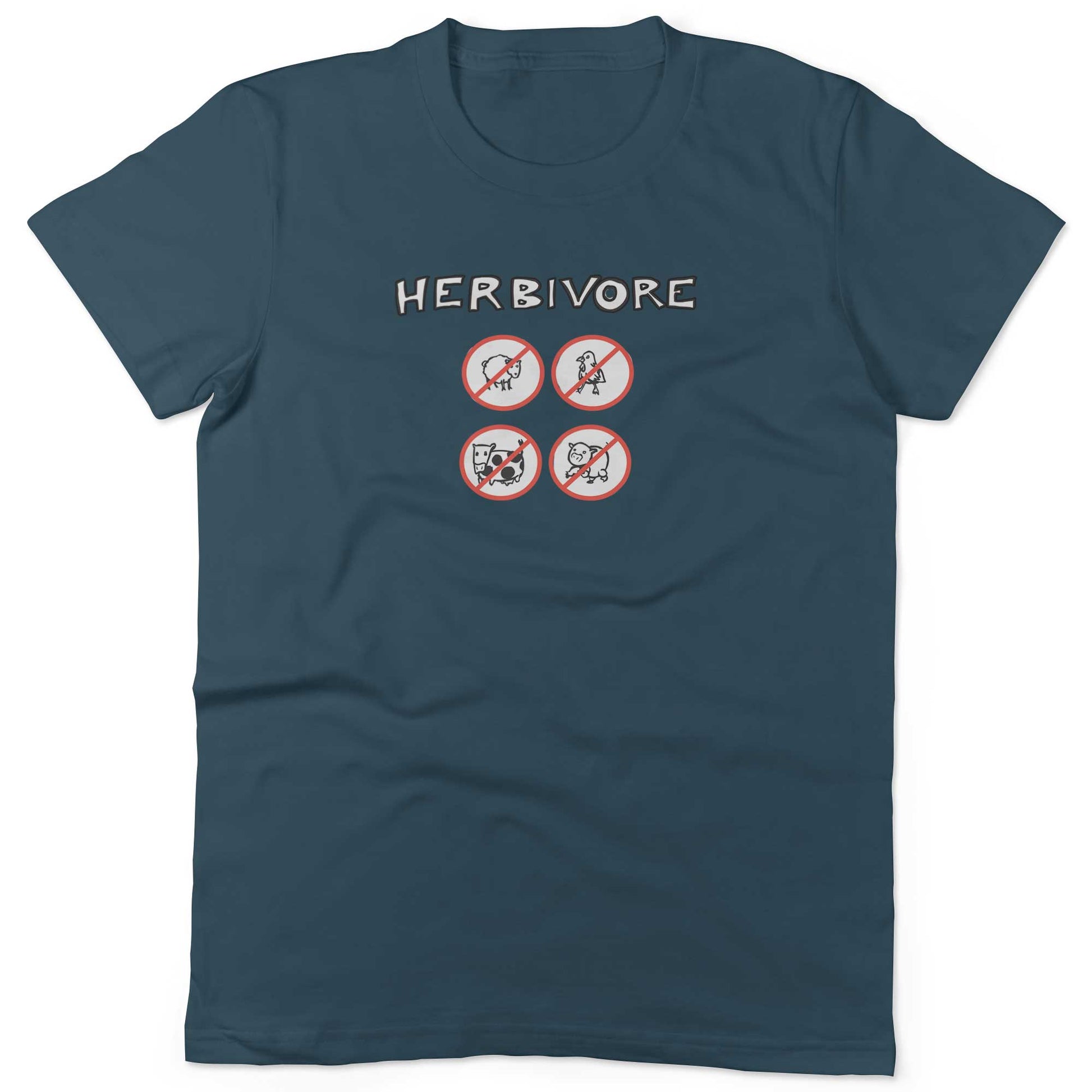 Herbivore Unisex Or Women's Cotton T-shirt-