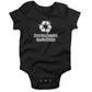 Made From Recycled Materials Infant Bodysuit or Raglan Baby Tee-