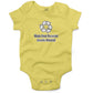 Made From Recycled Materials Infant Bodysuit or Raglan Baby Tee-Yellow-3-6 months