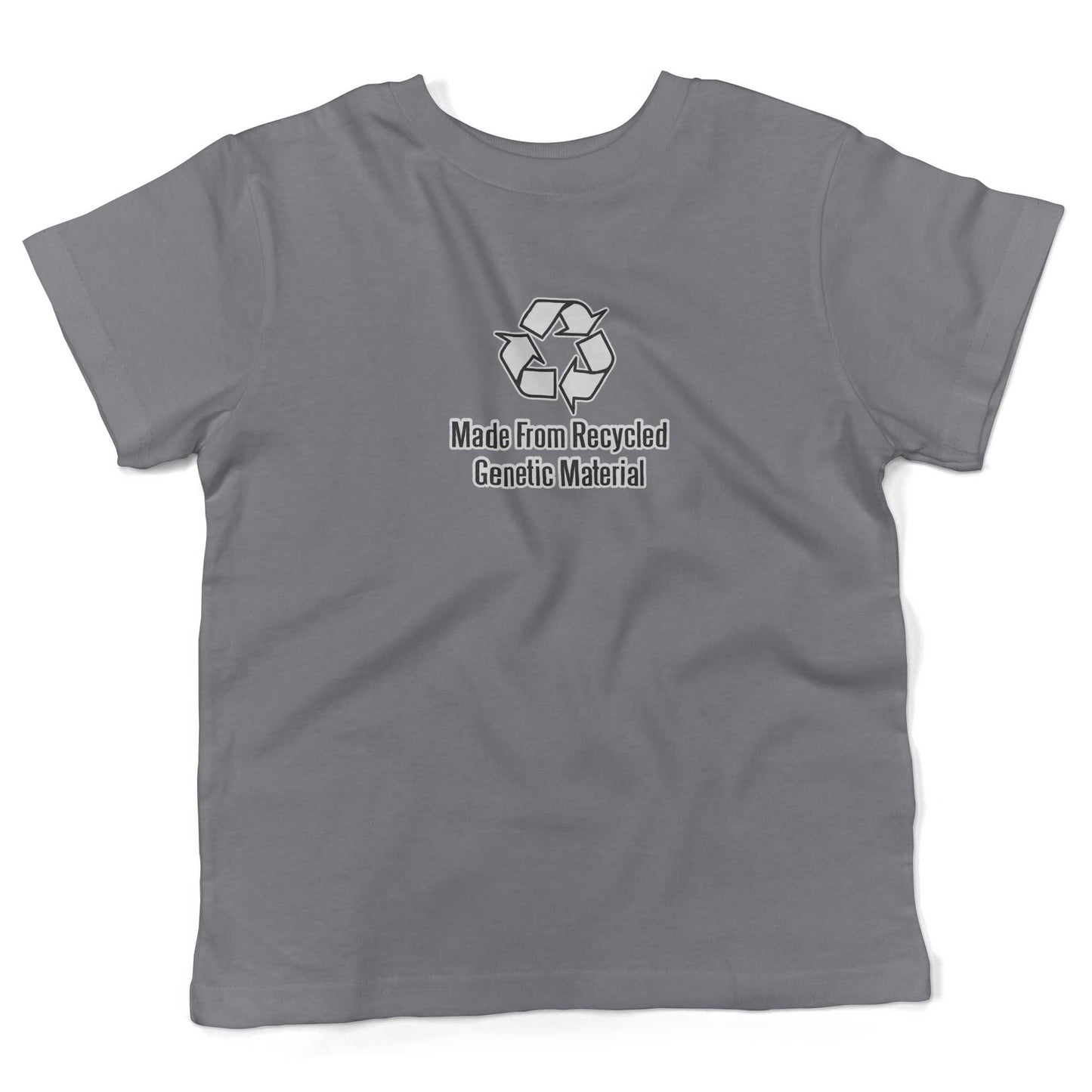 Made From Recycled Materials Toddler Shirt-Slate-2T