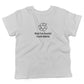 Made From Recycled Materials Toddler Shirt-White-2T