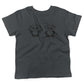Good Panda, Bad Panda Toddler Shirt-Asphalt-2T