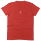 Attracted To Small, Shiny Objects Unisex Or Women's Cotton T-shirt-Red-Woman