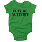 Future Activist Infant Bodysuit or Raglan Tee-Grass Green-3-6 months