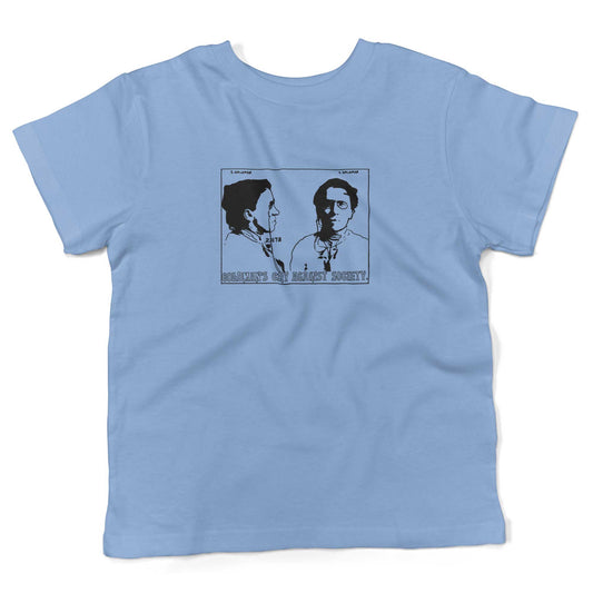 Emma Goldman Toddler Shirt-Organic Baby Blue-2T
