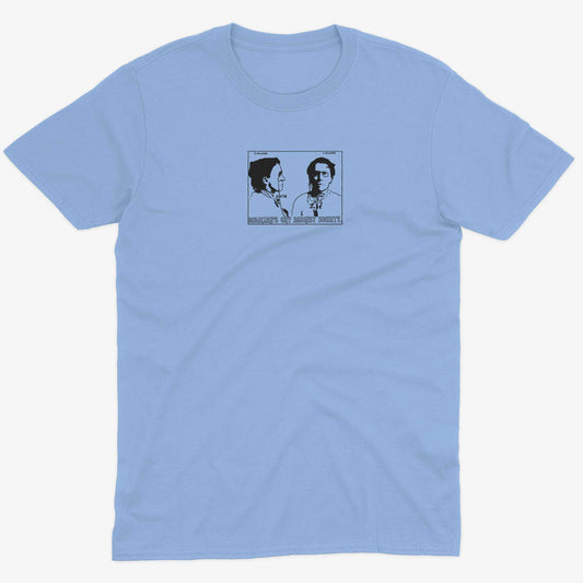 Emma Goldman Unisex Or Women's Cotton T-shirt-Baby Blue-Unisex