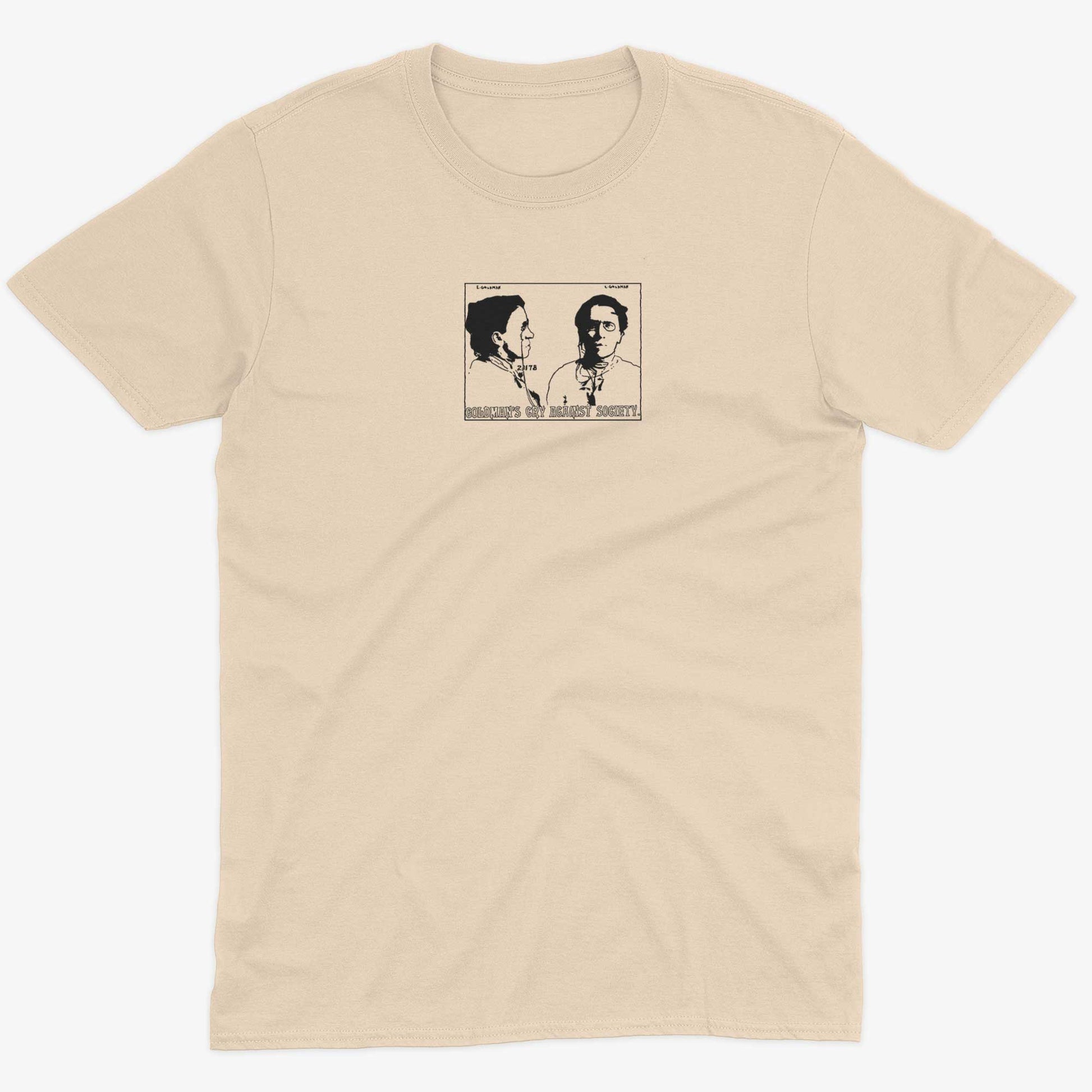 Emma Goldman Unisex Or Women's Cotton T-shirt-Organic Natural-Unisex