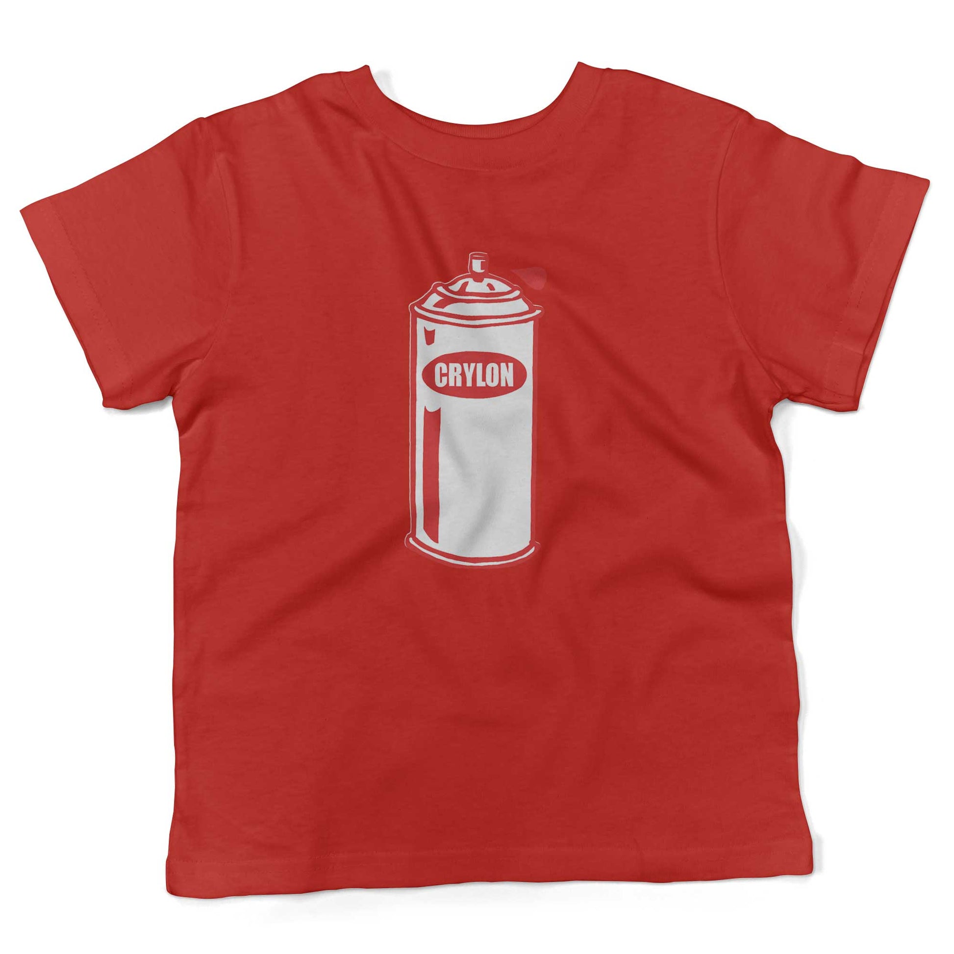 Crylon Cans Toddler Shirt-Red-2T