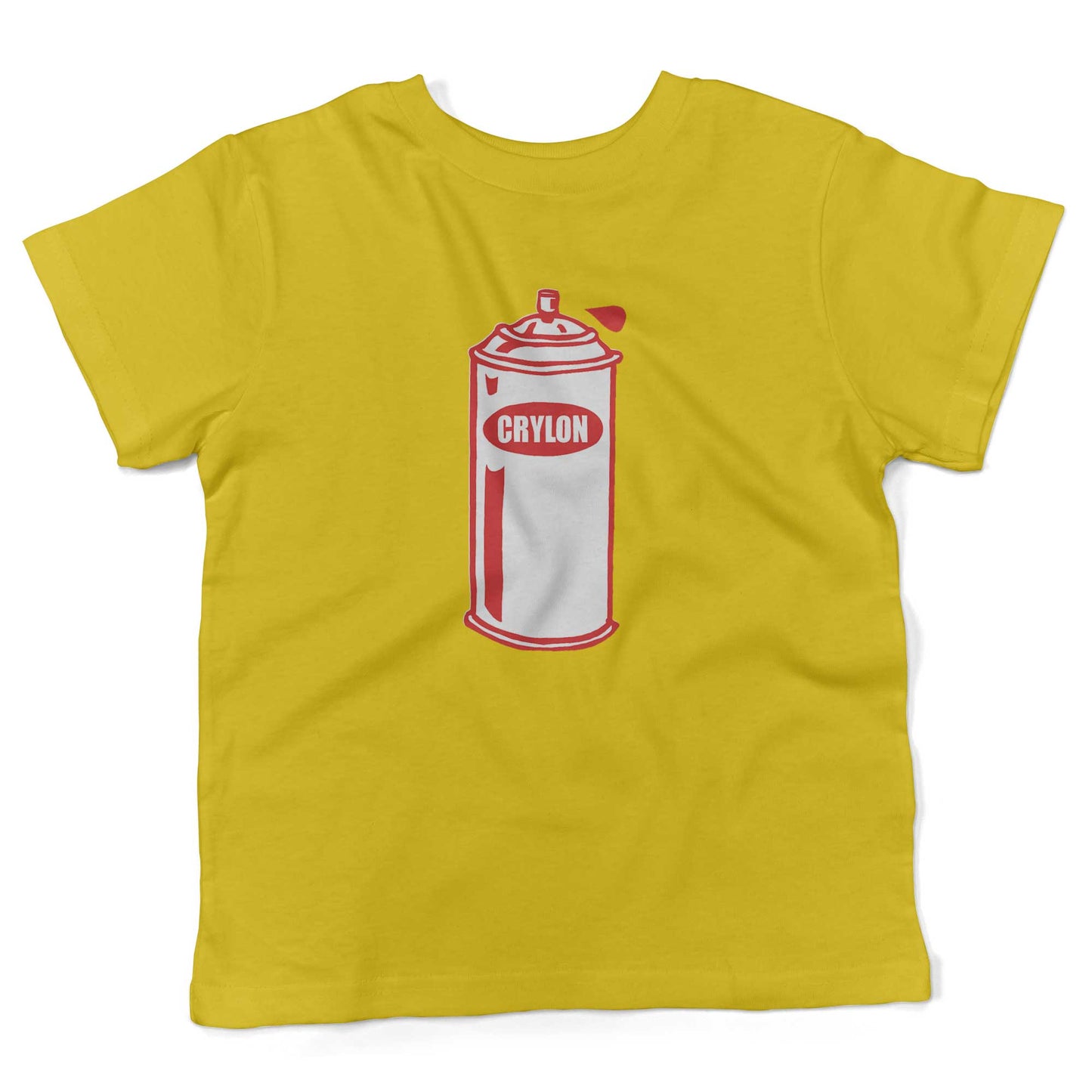 Crylon Cans Toddler Shirt-Sunshine Yellow-2T