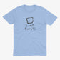 Sweet Toast Unisex Or Women's Cotton T-shirt-Baby Blue-Unisex