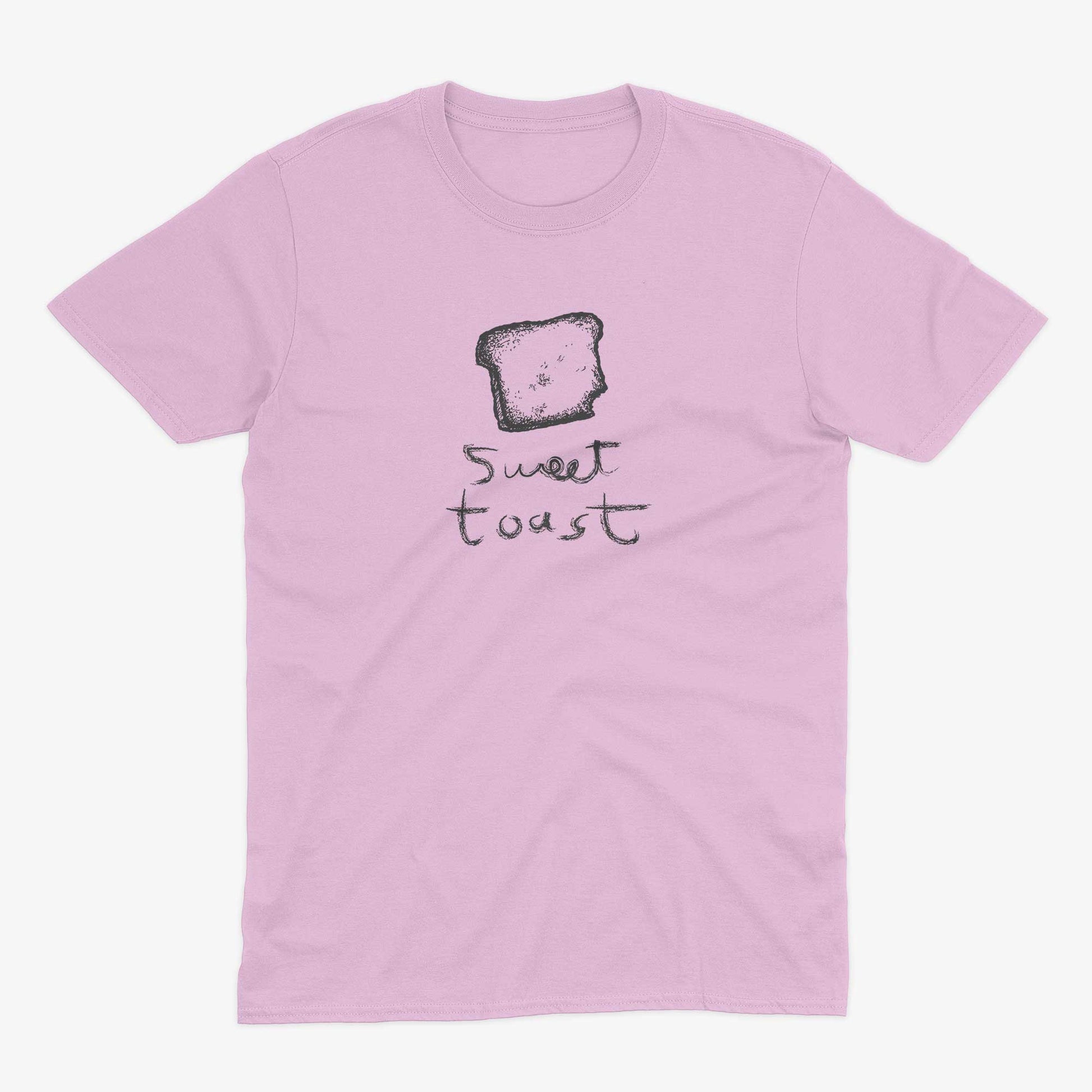 Sweet Toast Unisex Or Women's Cotton T-shirt-Pink-Unisex