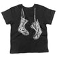 Baby Combat Boots Toddler Shirt-Organic Black-2T