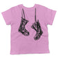 Baby Combat Boots Toddler Shirt-Organic Pink-2T