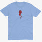 Martial Arts Unisex Or Women's Cotton T-shirt-Baby Blue-Unisex