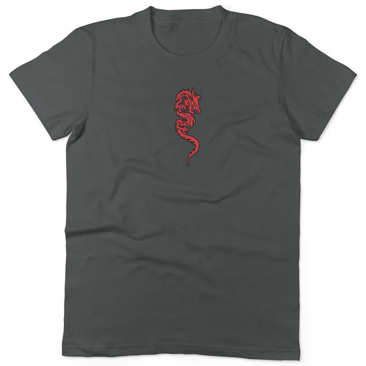 Martial Arts Unisex Or Women's Cotton T-shirt-Asphalt-Woman