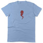 Martial Arts Unisex Or Women's Cotton T-shirt-Baby Blue-Woman
