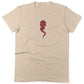 Martial Arts Unisex Or Women's Cotton T-shirt-Organic Natural-Woman