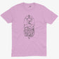 Digestive System Unisex Or Women's Cotton T-shirt-Pink-Unisex