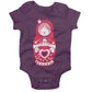 Russian Doll Infant Bodysuit or Raglan Tee-Organic Purple-3-6 months