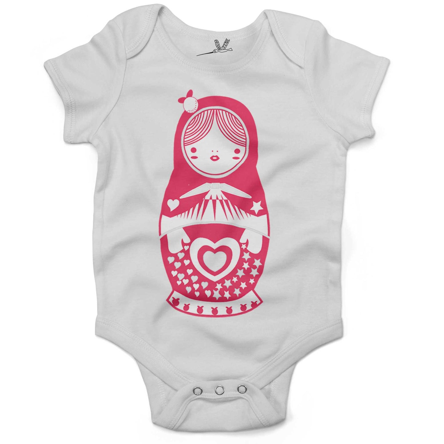 Russian Doll Infant Bodysuit or Raglan Tee-