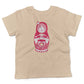 Russian Doll Toddler Shirt-Organic Natural-2T