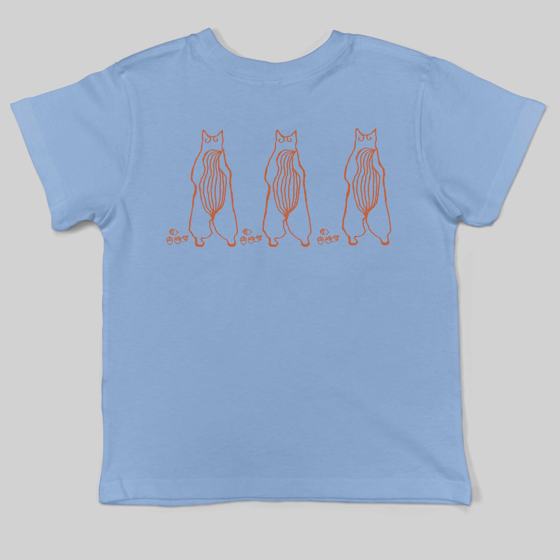 Cute Dancing Squirrels With Nuts Toddler Shirt-