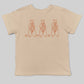 Cute Dancing Squirrels With Nuts Toddler Shirt-