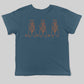 Cute Dancing Squirrels With Nuts Toddler Shirt-