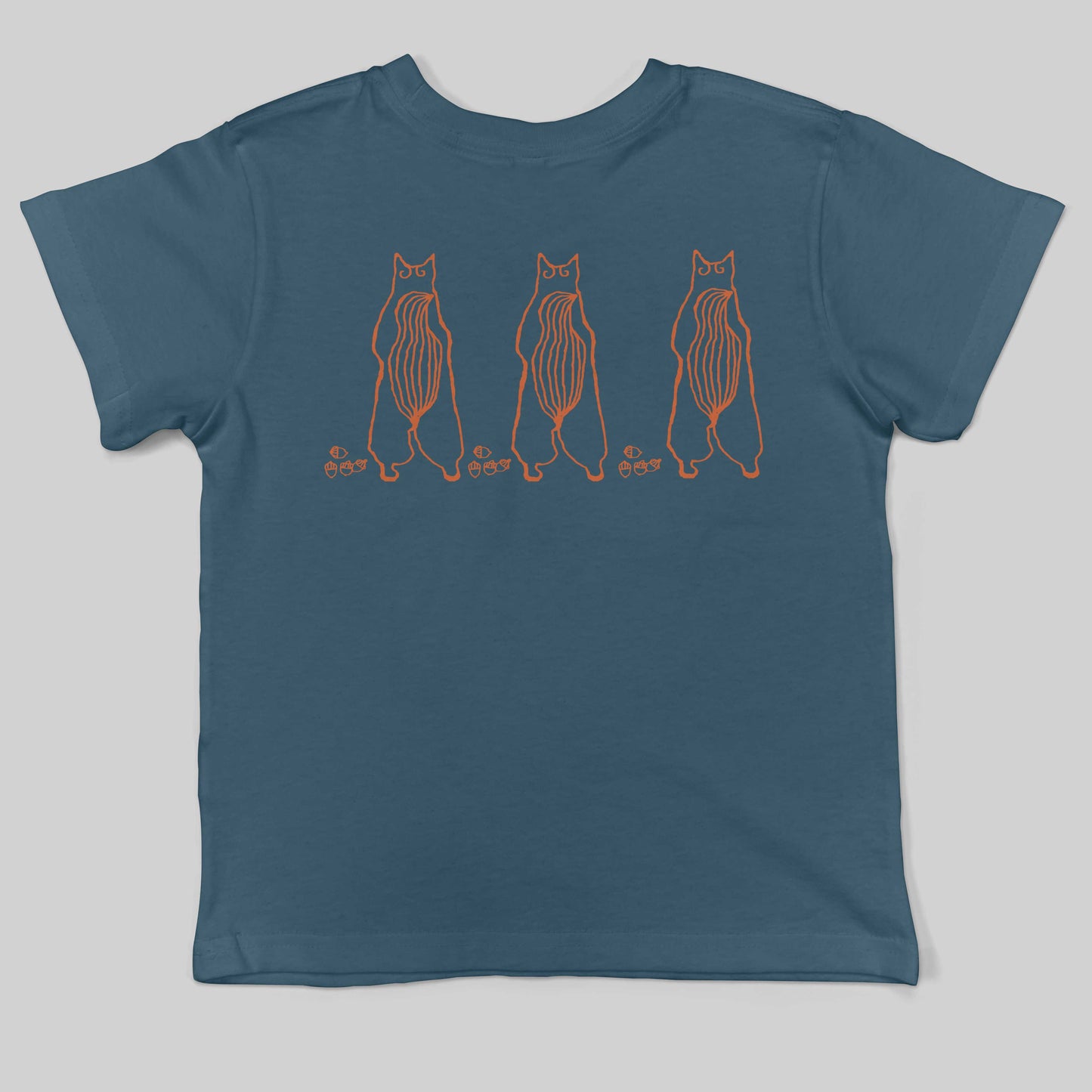Cute Dancing Squirrels With Nuts Toddler Shirt-
